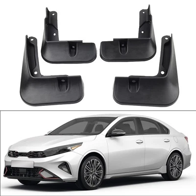 4pcs Wheel Mud Flaps Splash Guards For Kia Forte Cerato K3 GT SE Sedan 2019-2021 - Image 1 of 4
