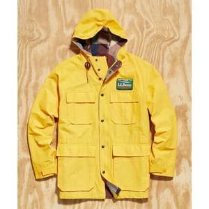 L.L. Chaqueta Bean X Todd Snyder Baxter Parka State talla S ámbar dorado amarillo nueva con etiquetas - Imagen 1 de 16