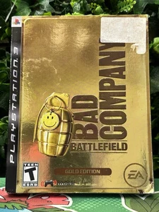 Battlefield: Bad Company - Gold Edition (Sony PlayStation 3, 2008) - CIB - Imagen 1 de 5