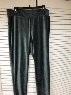 Ruby Road Large Pull On Gray Skinny Pants EUC! - Image 1 of 3
