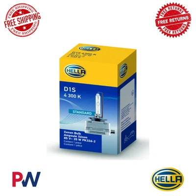 Bombilla Hella Xenon D1S PK32d-2 85V 35W 4300K-D1S 4300 K Foto 1 de 3