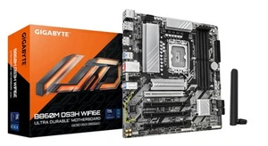 GIGABYTE B860M DS3H WIFI6E Motherboard - Intel Core Ultra Series CPUs, 5+1+2+1 P - Afbeelding 1 van 4