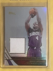 CHRIS WEBBER ~ 2004-05 TOPPS JE / GAME WORN JERSEY RELIC #JE-CW ~ KINGS - Picture 1 of 1