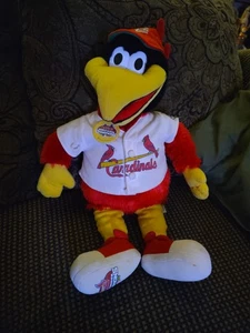 St Louis Cardinals Fred Vogel Build A Bear 18 Zoll Plüschtier Stofftier Offiziell MLB - Bild 1 von 3