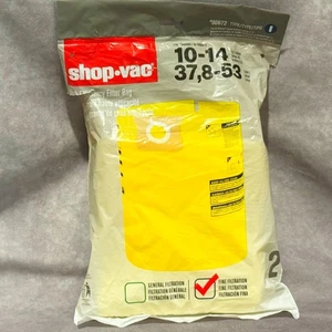 Shop Vac 90672 10-14 Gallonen hocheffiziente Filtertüten 1er Pack Handwerker - Bild 1 von 4