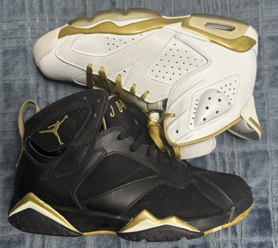 Air Jordan 7/6 Retro Golden Moments Pack GMP Talla 8.5  Foto 1 de 4
