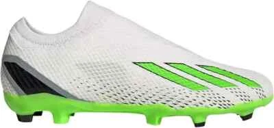 BOTINES DE FÚTBOL ADIDAS X SPEEDPORTAL .3 LL FG Hombre 6.5 / MUJER 7.5 BLANCO/VERDE Foto 1 de 4