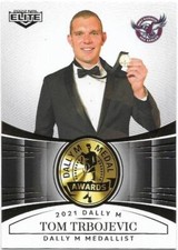 2022 Nrl Elite Dally M (DM01) Tom TRBOJEVIC Sea Eagles