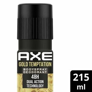 1X Axe Gold Temptation Bodyspray Deodorant 215 ml