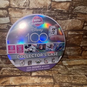 Mini Brands Exclusive Disney 100 Platinum Collectors Case Zuru ~ 5 Minis New - Picture 1 of 7