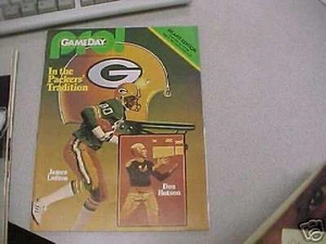 Bears Mike Singeltary 1981 primer programa temporada regular - Imagen 1 de 1