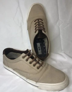 Zapatos de lona Joseph Abboud beige para hombre talla 10 - Imagen 1 de 10
