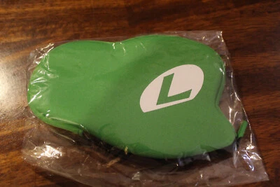 Club Nintendo Original Luigi Hat 3DS/DS Estojo Bolsa Bolsa NOVO LACRADO - Imagem 1 de 2