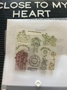 Close to My Heart, CTMH, Retired Stamp Set - B1054 What a Great Day - Picture 1 of 3