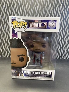 Funko POP! Infinity Killmonger #969 What If..?Marvel Black Panther FREE SHIP A27 - Picture 1 of 7