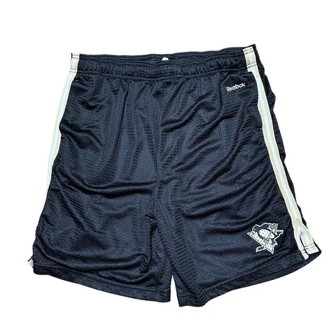 Mens Y2K Reebok Pittsburgh Penguins NHL Hockey Athletic Shorts Size XL Cover
