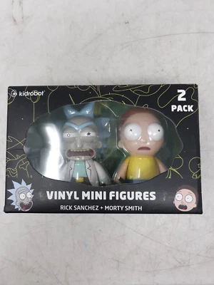 Kidrobot Rick & Morty Vinyl Mini Figures 2-Pack Rick Sanchez & Morty Smith - Image 1 of 4