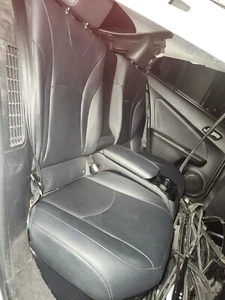 2017 2018 2019 Toyota Prius Prime Rear Black Leather Seats !REAR! - Picture 1 of 4