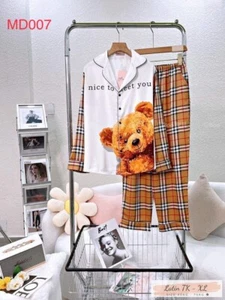 Latin Silk Pajama Set Women - Picture 1 of 6