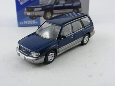 97 Subaru Forester C/20 blau, Tomytec Tomica Limited Vintage Neo LV-N328a, 1/64