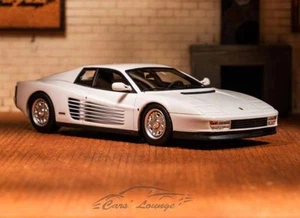 FERRARI Testarossa - Blanco - Salón Coche 1:64 - Imagen 1 de 6