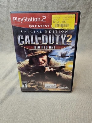 Call of Duty 2: Big Red One -- Enhanced Greatest Hits (Sony PlayStation 2, 2006) - Image 1 of 3