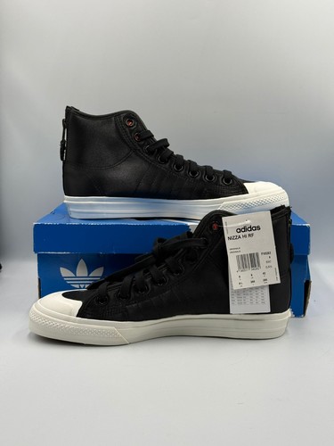 Adidas Nizza Hi Rf High Scarpe Sneakers Uomo Casual Nero Taglia 8