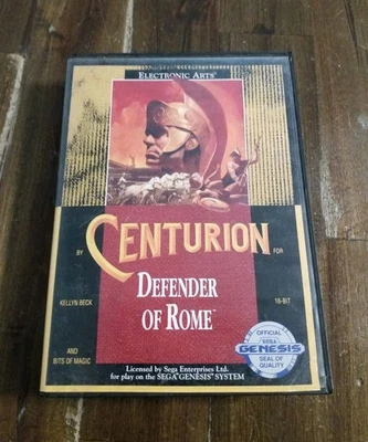 Centurion: Defender of Rome (Sega Genesis, 1991) w/ Manual TESTED - Image 1 of 4