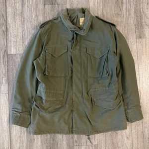 Abrigo militar vintage OG-107 M-65 clima frío chaqueta de campo Alpha Ind mediano regular - Imagen 1 de 13