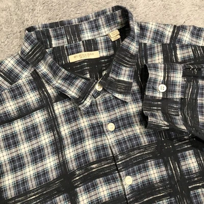 Burberry Brit Men’s 2XL Plaid Button Up Shirt Long Sleeve - Image 1 of 4