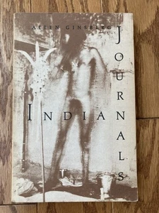 ALLEN GINSBERG INDIAN JOURNALS SOFTCOVER 1st EDITION 1970 City Lights Beat Poet - Imagen 1 de 9