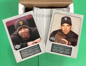 2003 UPPER DECK CLASSIC PORTRAITS BASEBALL COMPLETE BASE SET 1-100 JETER, PIAZZA - Picture 1 of 1