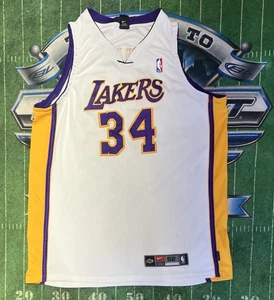 NBA Basketball Nike 177 Trikot Lakers Dri Fit Shaquille O'Neal 52 - Bild 1 von 6