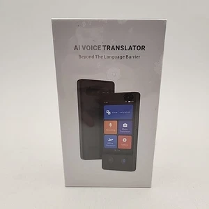 Dispositivo traductor de idiomas ANFIER no necesita wifi negro - Imagen 1 de 3