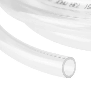 10 Feet PVC- 1/2" ID Clear Vinyl Tubing Food Grade Multipurpose Tube for Beer... - Picture 1 of 8