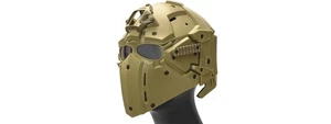 Casco táctico Ac-892Tb Wosport con Nvg y base de transferencia (bronceado) - Imagen 1 de 4