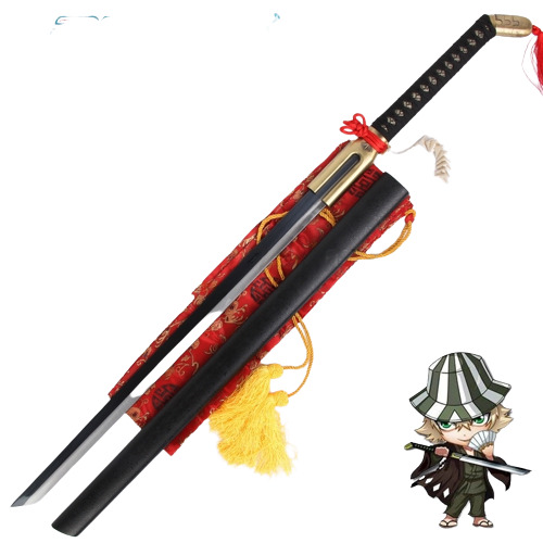 Elervino Bamboo Roronoa Zoro Sword Cosplay with Belt Holder, 41 inches,  Yama Enma/Wado Ichimonji/Kitetsu Sword, 3 in 1