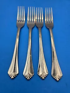 Retroneu WHITNEY Stainless Dinner Forks Set of 4 - Picture 1 of 2
