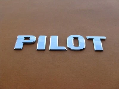 09 10 11 12 13 14 HONDA PILOTO PUERTA TRASERA TAPA EMBLEMA LOGOTIPO INSIGNIA SÍMBOLO USADO A45835 Foto 1 de 4