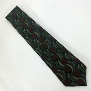 Karl Lagerfeld Mens Neck Tie 100% Silk Maroon Red 3.5" Width - Picture 1 of 4