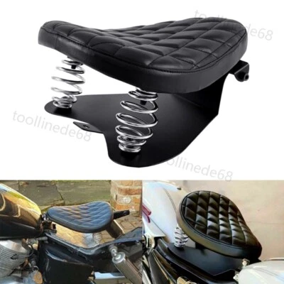 Motorrad Solo Sitz Schwingsattel mit Grundplatte Für Honda Shadow VT1100 750 250