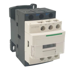 LC1D12T7 AC Contactor 480V coil 3NO replace Schneider Contactor LC1D12T7 12A - Picture 1 of 6