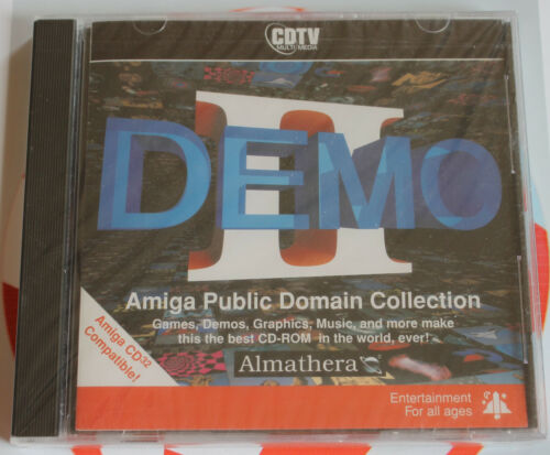 CDTV + CD32 The Demo II Collection (Amiga, 1993, Jewel-Case) ¡Nuevo!