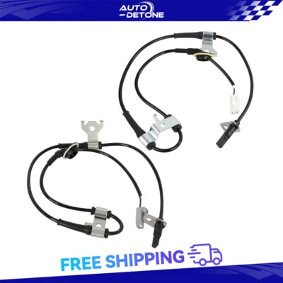 2 Front For Suzuki Grand Vitara 2006-2010 2011 2012 2013 ABS Wheel Speed Sensor - Image 1 of 4