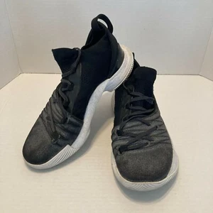 Under Armour Stephen Curry 5 Black Silver Basketball Shoes Size 7.5 3020657-101 - Picture 1 of 11