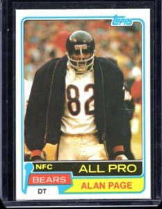 1981 Topps #160 Alan Page NM-MT,  Free Shipping 