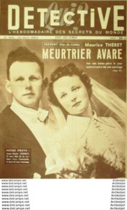 Détective 1953 # 355 Lannion Frevent Clermont-Ferrand Marseille - Imagen 1 de 2