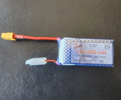 arkai Lipo 1500 mAh, 11,1V 60C (120C Burst!) A Rohstoffe  - Bild 1 von 4