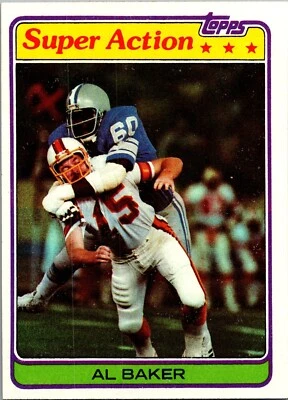 1981 Topps - #498 Al Baker - Image 1 of 2