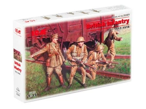 British Infantry, 1917-1918 Plastic Model Kit ICM 35301 Scale model Figures 1/35 - Picture 1 of 8